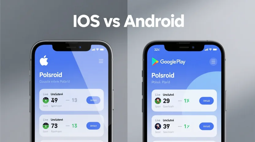 Porównanie aplikacji bukmacherskich iOS vs Android - różnice w funkcjonalności